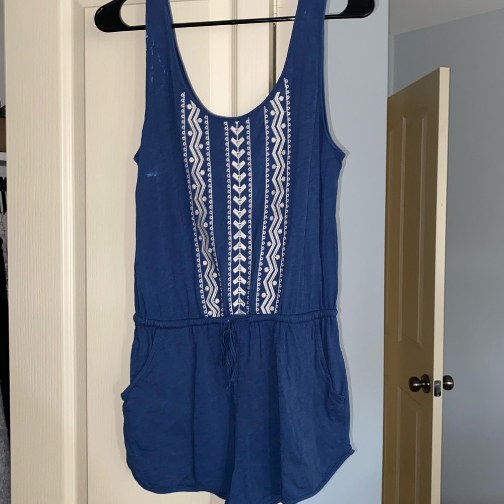 Blue Romper